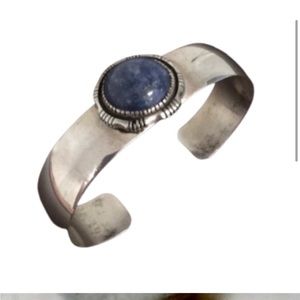 Vintage Native American Lapis Bracelet